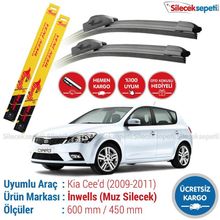 Inwells Kia Ceed 2009-2011 Muz Silecek Takımı