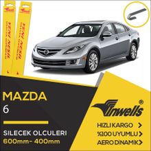Inwells Mazda 6 2008-2012 Ön Silecek Takımı