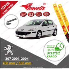 Inwells Peugeot 307 2001-2005 Muz Silecek Takımı
