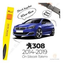 Inwells Peugeot 308 2014-2019 Muz Silecek Takımı