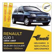 Inwells Renault Clio 1 1994-1997 Ön Silecek Takımı