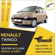 Inwells Renault Twingo 1995 2005 Ön Muz Silecek Takımı
