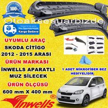 Inwells Skoda Citigo 2012-2015 Muz Silecek Takımı