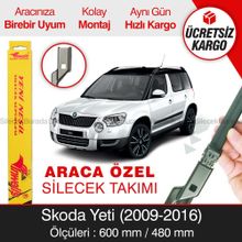 Inwells Skoda Yeti 2009-2016 Muz Silecek Takımı