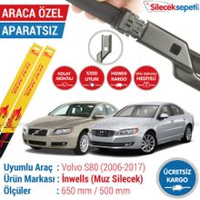 Inwells Volvo S80 2006-2017 Muz Silecek Takımı