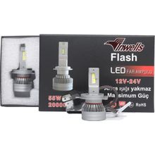 Inwells X-Treme Plus LED Xenon Zenon 20,000 Lümen H1 / H4 / H7 / H11 / 9005 / 9006 / H15/ 9012 Far Ampülü