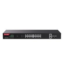 IP-COM G1120P-16-250W 16 Port Gigabit 2 Uplink 2-SFP 230 W Tam POE Rack Monut Switch