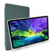 iPad 10.2 8.Nesil Kalemlikli Mars - Koyu Yeşil Tablet Kılıfı