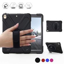 İpad Pro 10.5 3 Katmanlı Standlı Zırh Kılıf-Shockproof Case