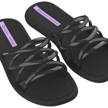 Ipanema MEU SOL Slide Fem Siyah Kadın Sandalet