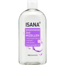 Isana Alkolsüz 3'ü 1 Arada Cilt Makyaj Temizleyici Misel Su 400 ml Kuru ve Hassas Ciltler İçin Etkili