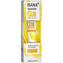 Isana Cilt Q10 Kırışıklık Önleyici Corneosticker Ds İçeren 15 ml Göz Çevresi Kremi