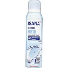 Isana Ferah Kokulu 48 Saate Kadar Etkili 150 ml Kadın Sprey Deodorant