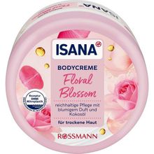 Isana Floral Blossom 500 ml Kavanoz Vücut Kremi