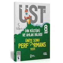 Isem Yayınları - 8. Sınıf LGS Din Kültürü ve Ahlak Bilgisi 5 Fasikül Ünite Sonu Performans Testi