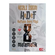 İsem Yayınları LGS 8. Sınıf Hızlı İsem Matematik Hedef Haftalık Ders Föyü