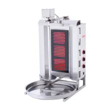 Işıkgaz Silverinox Elektrikli 3 Radyanlı Üstten Motorlu Döner Ocağı