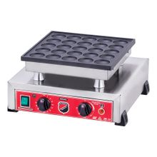 Işıkgaz Silverinox Elektrikli Tekli Yuvarlak Bubble Waffle Makinesi