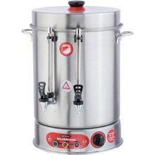 Işıkgaz Silverinox İNTCH-2035 Ikazlı, Metal Musluklu, 250 Bardak Kapasiteli, 23 L Çay Makinesi