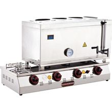 Işıkgaz Silverinox Lpg Tüp Elektrikli 60 lt 4 Demlikli Çay Kazanı