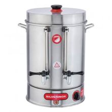 Işıkgaz Silverinox Metal Musluk 500 Bardak Çay Makinesi 50 lt Çay Potu