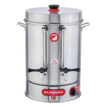 Işıkgaz Silverinox Metal Musluk 80 Bardak Çay Makinesi 9 lt Çay Potu