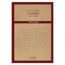 İslam Hukuk Metodolojisinde Tahsis - Ferhat Koca