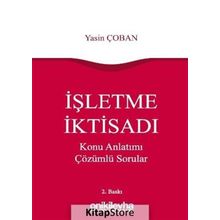 İşletme İktisadı - Yasin Çoban