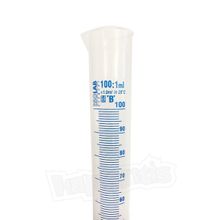 İsolab 100 ml Mavi Skala Plastik Mezür