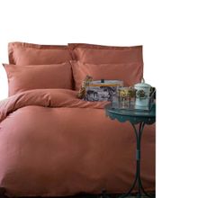 İssimo Home ISSIMO-SMPLY-STN-C-K-N-T-BAKIR Sımply Bakır İssimo Pamuk Saten Çift Kişilik Nevresim Takımı