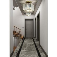 İstanbul Avize Plafonyer Eskitme K-10 Kristal Taşlı Avize