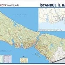 İstanbul İl Duvar Haritası