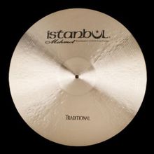 İstanbul Mehmet RFSZ19 19 Traditional Ride Flat Sizzle Zil