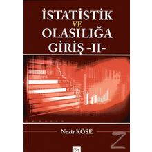 İstatistik ve Olasılığa Giriş - 2 - Nezir Köse