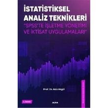 İstatistiksel Analiz Teknikleri Aziz Akgül