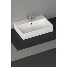 Isvea Sistemaz 60x42 cm Frame Tezgahüstü Beyaz Lavabo