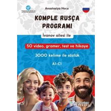 İvanov Ailesi İle Komple Rusça Programı (A1 - C1) 3000 Kelime İle Sözlük