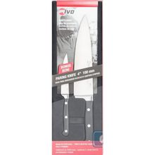 Ivo 2483 Dövme Çelik Şef + 2'li Soyma Bıçağı Setİ
