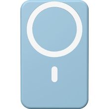 IX-PB030 20.000 Mah Dijital Ekranlı Magsafe Powerbank Taşınabilir Şarj Cihazı - Mavi