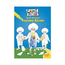 İyilik Projeleri Boyama Kitabı Çat Pat Profesör - Ahmet Kasım Fidan;Ö. Özlem Gülmez