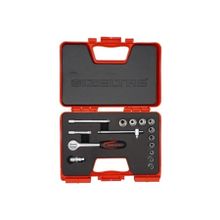 İzeltaş 1107006015 1/4'' 15 Parça Altı Köşe Karbüratör Lokma Anahtar Takımı