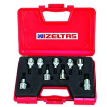 İzeltaş 1113 00 6009 1/2 9 Parça Lokmalı Tork Uç