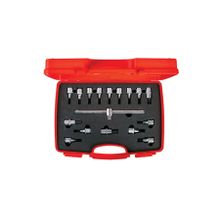 İzeltaş 1113 00 6017 1/2 inç 17 Parça Lokmalı Allen Uç ve Star Torx Uç Takımı