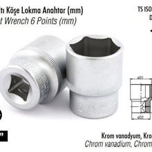 İzeltaş 1113 1/2'' 6 Köşe 14 mm Lokma Anahtar