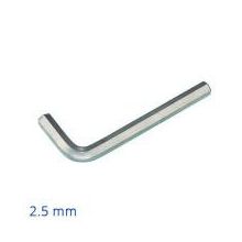 İzeltaş 2.5 mm Altı Köşe Tek Allen Anahtar