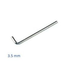 İzeltaş 3.5 mm Altı Köşe Uzun Boy Tek Allen Anahtar