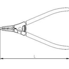 İzeltaş 3301 140mm Dış Segman Pense