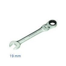 İzeltaş 345020019 19 mm Mafsallı Cırcır Kombine Anahtar