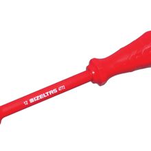 İzeltaş 4773190100 1000 V 10 mm Süngüsü İzoleli Lokma Uçlu Tornavida
