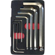 İzeltaş 8 Parça mm 4905 00 7108 Yuvarlak Başlı Allen Anahtar Takımı